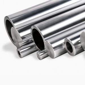 Chrome plated steel tubes and bars
